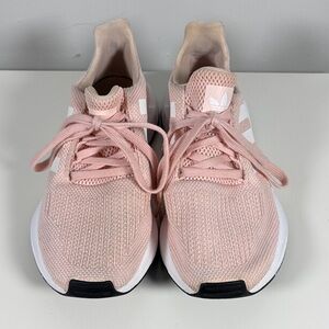Women Adidas 8.5 Swift Run Icey Pink Cloud White Sneakers Athletic Shoes